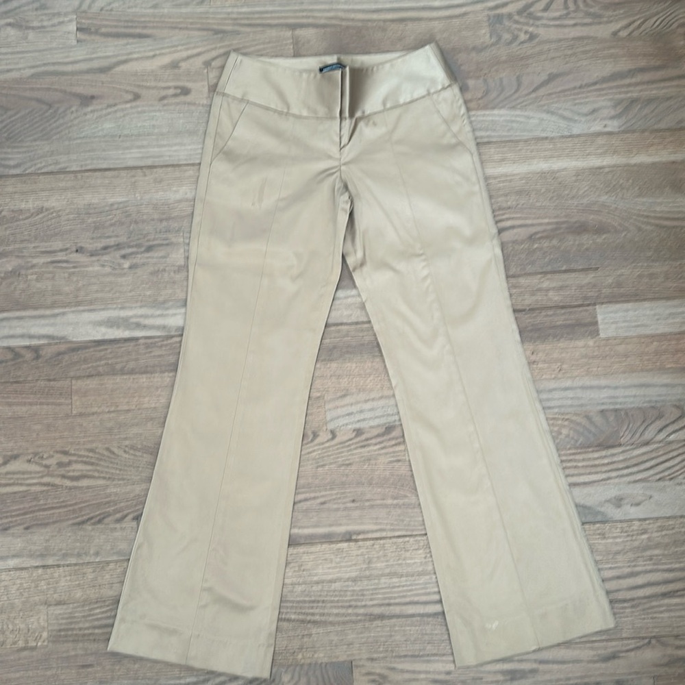 Express Design Studio Satin Cotton Pants - editor style - Picture 2 of 8